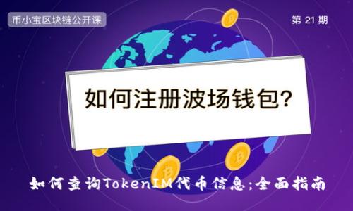 如何查询TokenIM代币信息：全面指南